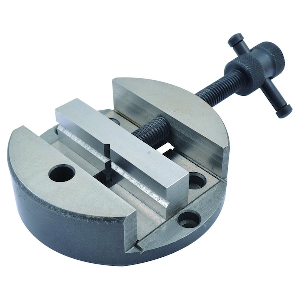 H & H Industrial Products 4" Rotary Table Vise - 3906-2214