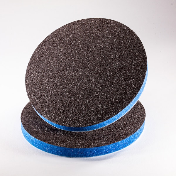 EKASILK PLUS 1/2 in.Sponge 6" No Hole Grueso (Acabado de 60 Granos) Almohadilla de Lijado Hook & Loop - P-105581