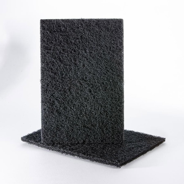 Almohadilla de mano para lijar Uneeda 6 x 9 Uneelon Carburo de Silicio Negro (Extra Grueso) - P-104491