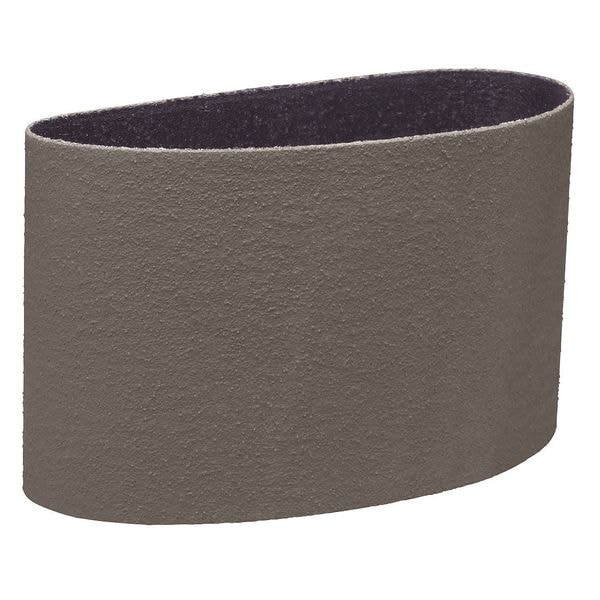 Faja de Lijado 3M, 4 pulgadas de ancho, 354 pulgadas de largo, sin tejido, óxido de aluminio, 100 Granos, Fina, 237AA, Gris - 60600139855