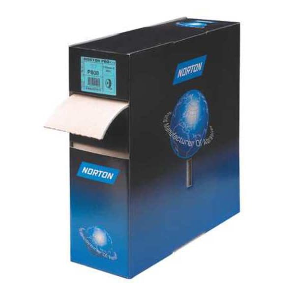 Almohadillas de lijar de espuma Norton Abrasives, 4-1/2in x 82ft, 180G - 78072757599