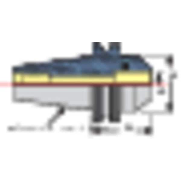Techniks End Mill Holder, BT50, 0.6250in Bore Dia. - 17150-5/8
