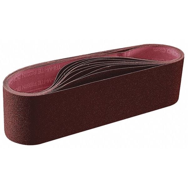 Cinturón de lijado Scotch-Brite, 36 pulgadas de ancho, 75 pulgadas de largo, sin tejer, óxido de aluminio, grano no aplicable, medio, SC-BL - 7100044581.