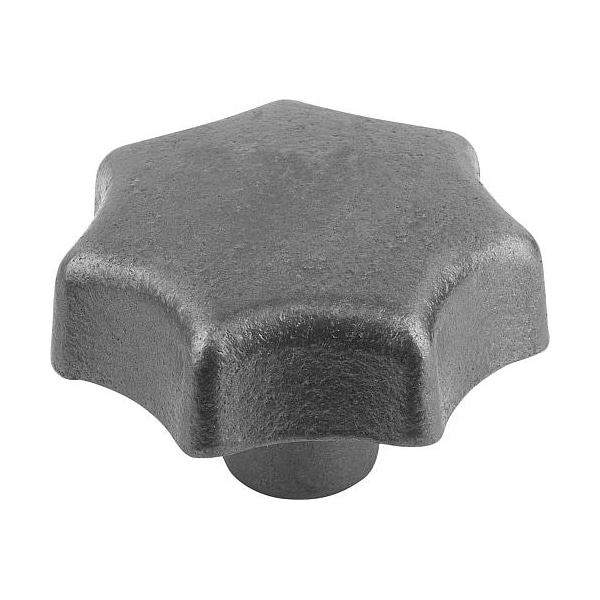 Kipp Star Grips gray cast iron DIN 6336, Style A, metric - K0151.116