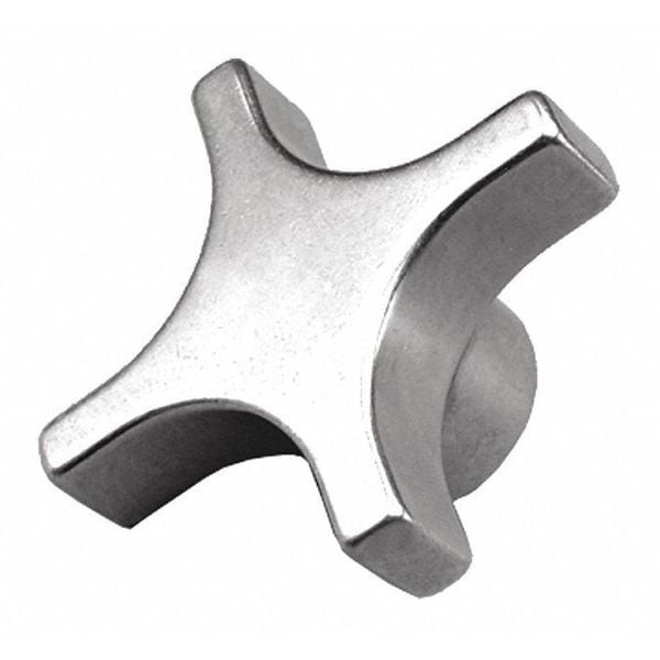 S & W Manufacturing Alum Clamp Knb, Nose Stud, Tthru, 1/4-20" - ALH-2TT
