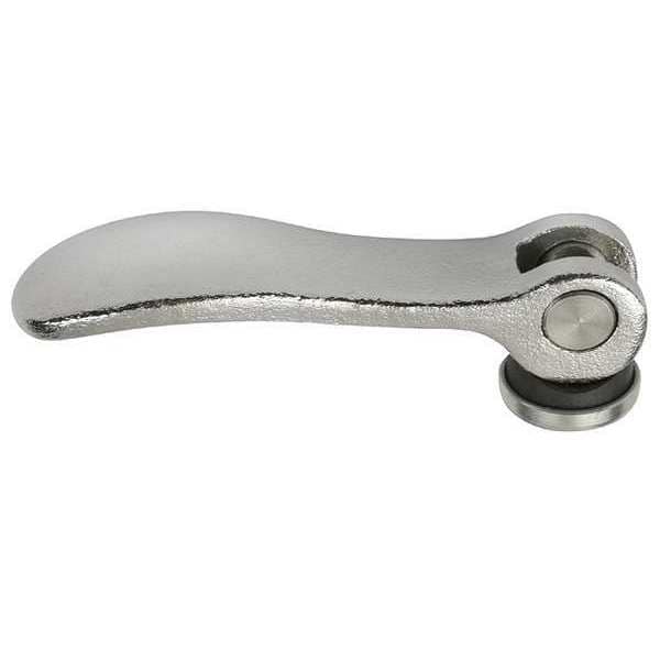 Kipp Cam Lever, Stainless Steel Electropolished, Size: 1, D=M05, A=70, 4, B=21, 5, Comp: Stainless Steel - K2121.1512005