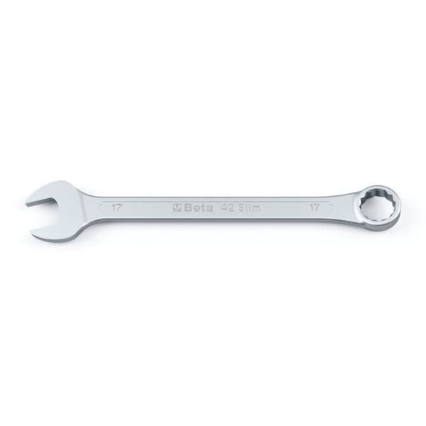 Llave de combinación offset de 12 puntas y 11 mm, perfil delgado, cromada - 000420411