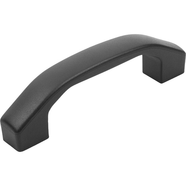 Kipp Pull Handle L=170, Form:B, Polyphtalamide Black Ral7021, Comp:Stainless Steel, A=140, D=M08 - K1060.2140084