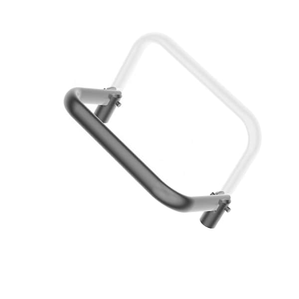 Raf Folding Handle, 3/8OD x 4.00 Lg x 1.850 Ht - 8749-3724-A-24