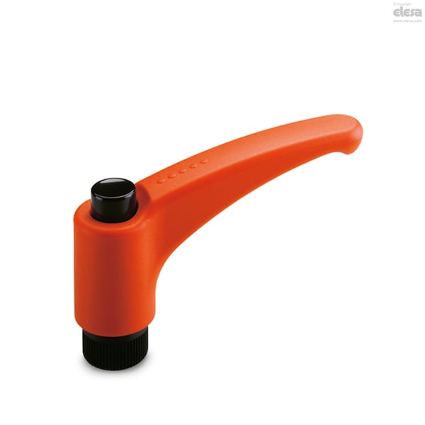 Elesa Brass boss, threaded hole, ERX.78 B-3/8-16-C1 - ERX-B (INCH SIZES)