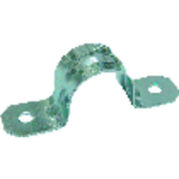 Gampak Sigma Engineered Solutions ProConnex 1/2 in. D Zinc-Plated Steel 2 Hole Strap 50 pk - 51901