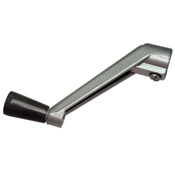 Muebles Para El Hogar Zinc Crank Crank Handle, Silver - MU2188492
