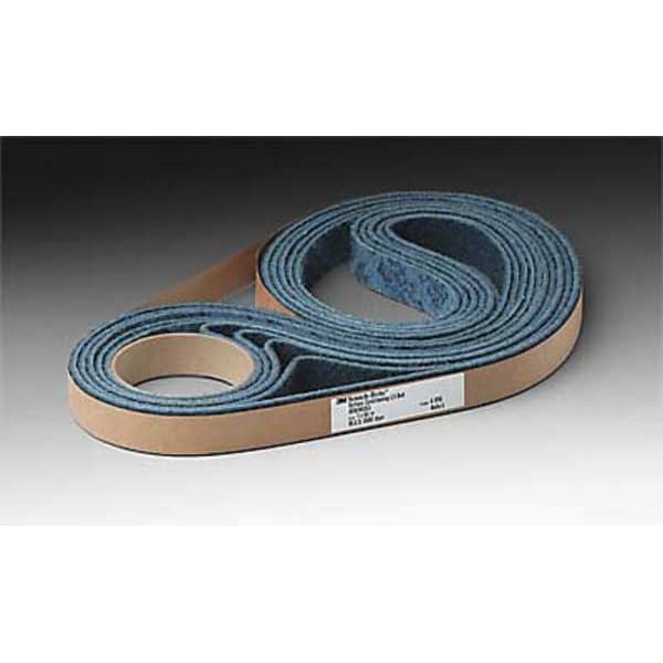 Banda de Lijado Scotch-Brite, 2 pulgadas de ancho, 132 pulgadas de largo, No tejida, Óxido de Aluminio, Granulado no Aplicable, Medio, SC-BL - 7000120729