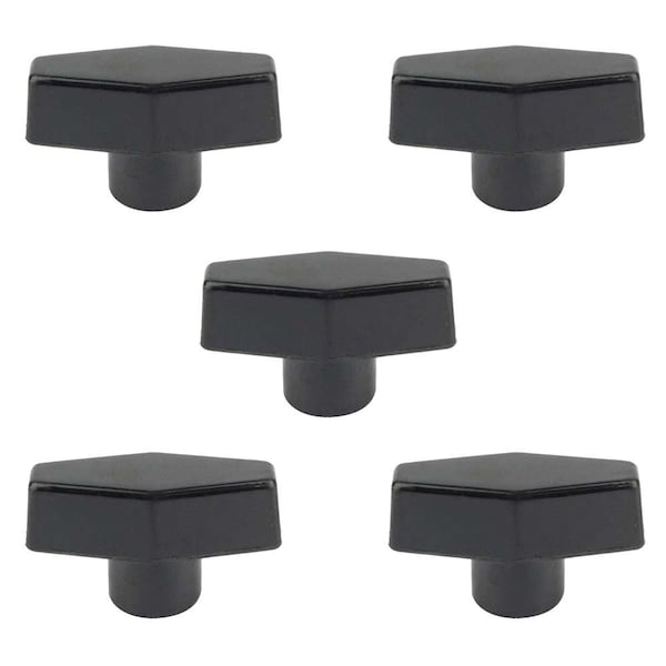Big Horn 2 Inch T Knob Thread 5/16-18, PK 5 - 19703B-5PK