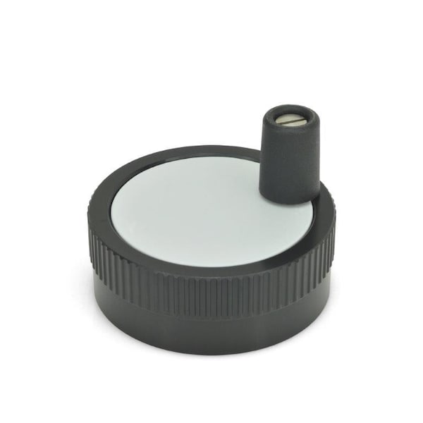 J.W. Winco GN736.1-62-B10-D Knurled Control Knob - 10MA17/D