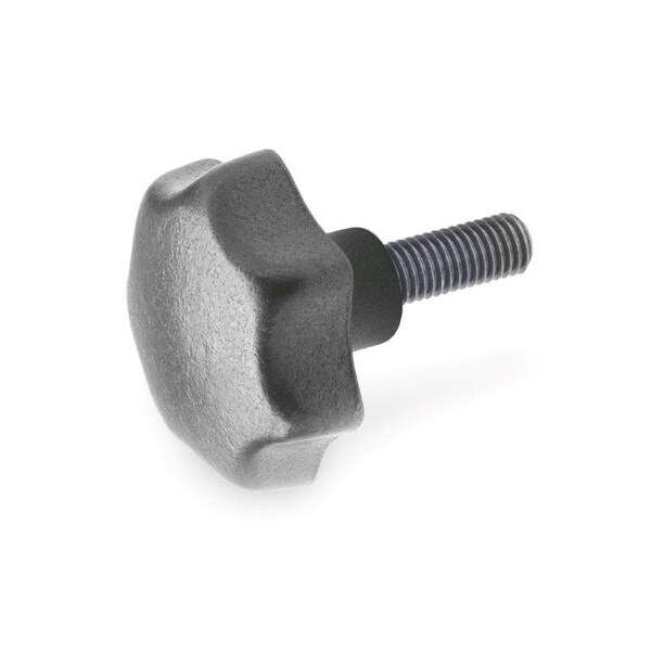 J.W. Winco GN6336.4-SG-40-M8-16 Star Knob - 6336.4-SG-40-M8-16