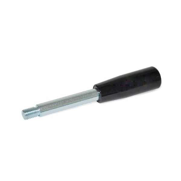 J.W. Winco GN310-10-80-E-ZB Gear Lever Steel - 310-10-80-E-ZB