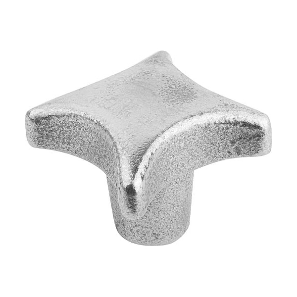 Kipp Palm Grips gray cast iron DIN 6335, Style A, metric - K0147.116