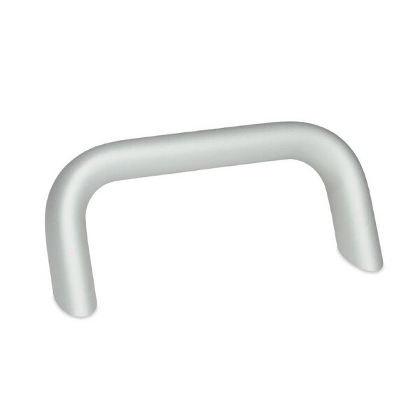 J.W. Winco GN565.2-20-128-A-EL Angled Cabinet U-Handle - 565.2-20-128-A-EL