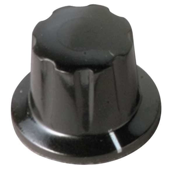 Davies Skirted Control Knob, Control Knob, 1/4" Size, 0.84"L, GP Phenolic - 1930BQ