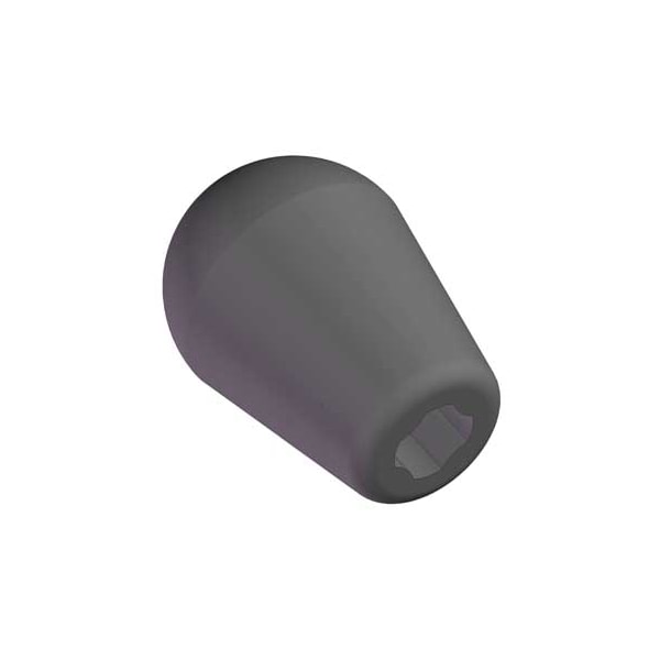 Innovative Components Soft Touch Shift Knob, 3/8", 1/2", M10 Thread Size, 1.625" Dia., Blind Tap - GN6X-8X-S5--S--