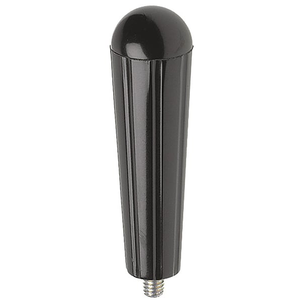 Davies Fluted Tapered Knob, 1/4-20 Thread Size, 3.89"L, GP Phenolic - 0710-S