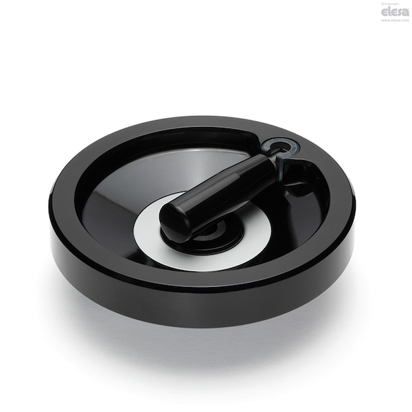Elesa Fold-away handle, drilled hub, VDN.125 FP+IR-A12 - VDN.FP+IR-A