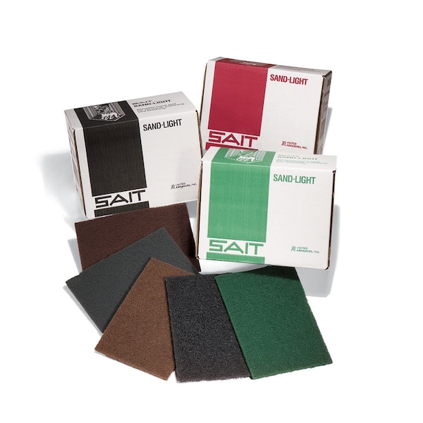 United Abrasives/Sait United Abrasives - Sait Sand-Light Hand Pad 6 " x 9" White Non-Woven Light Duty - 77486

United Abrasives/Sait United Abrasives - Sait Sand-Light Hand Pad 6" x 9" Almohadilla de mano blanca no tejida de trabajo ligero - 77486