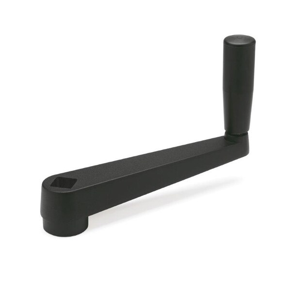 J.W. Winco GN471.1-80-V1/2 Square Crank Handle Zinc - 4VX27