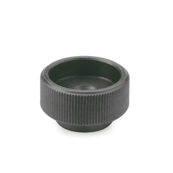 J.W. Winco DIN6303-M12-A Knurled Nut - 12NF45/A