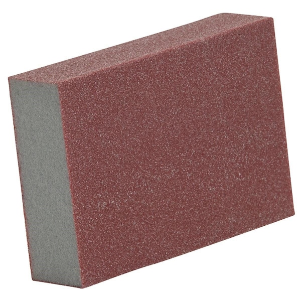 Esponja de lijado grueso All-Source Premium de 3 pulgadas x 5 pulgadas x 1 pulgada, grano 80 - 7341004