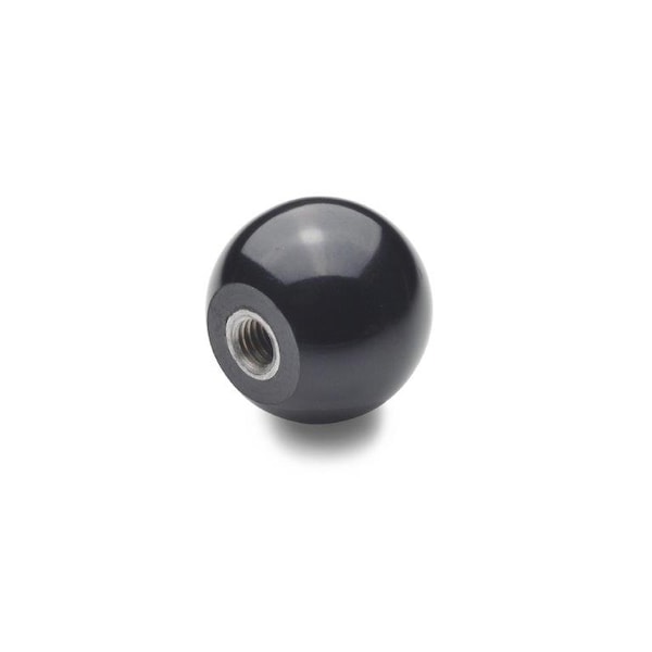 J.W. Winco DIN319-KU-40-M10-E-MS Ball Knob Duroplast Plastic - 10NB41/EMS
