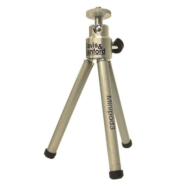 Sports Radar Sports Radar TRI-POD-MINI Minipod3 3 Section Mini Tripod With Ball Head - TRI-POD-MINI