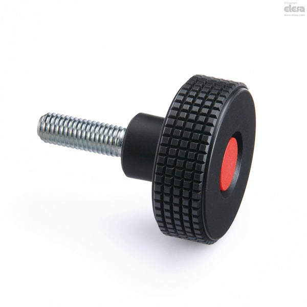 Elesa Zinc-plated steel threaded stud, MBT.40 p-M6x40-C9 - MBT-P