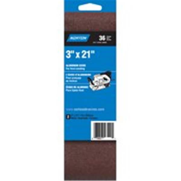 Norton Co 2243 Cinta Portátil de 3 x 21 pulgadas, paquete de 2 - 3309085