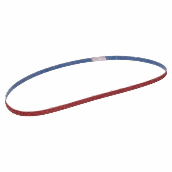 Cinturón de lija recubierto de cerámica de granulado 80, Norton Abrasives, Grueso, SG R981 - 78072718340