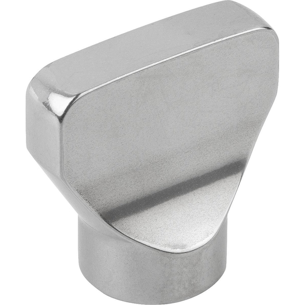 Kipp Wing Nut Hygienic Usit® D=M06 6X25, A=25 Stainless Steel 1.4404, Polished - K1312.2506