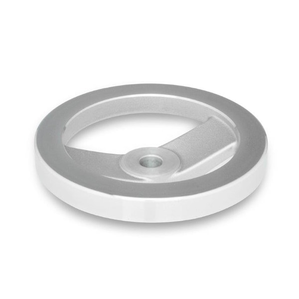 J.W. Winco GN322-125-B14-A 2-Spoked Handwheel - 14ME30/A