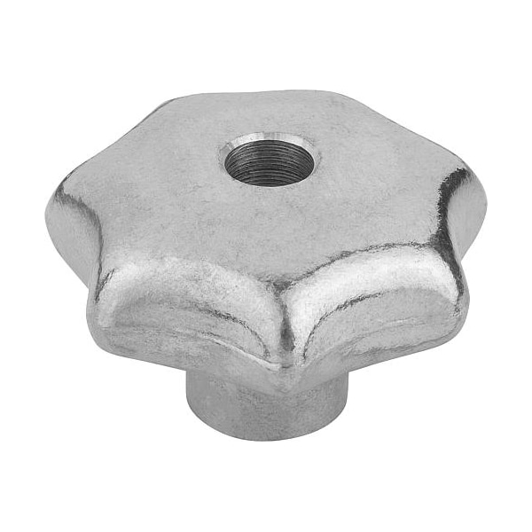 Kipp Aluminum Star Grips similar to DIN 6336, Style B - K0149.25010