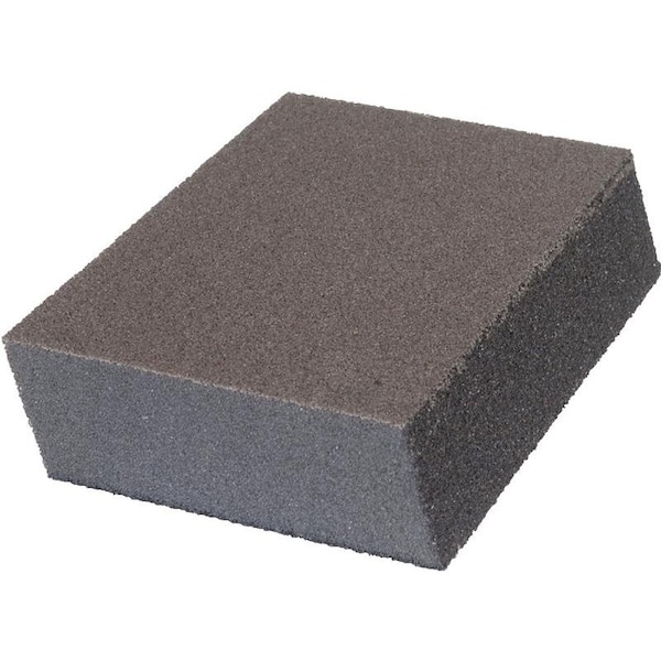 Esponja de lijado Norton Co MultiSand 00, 478 pulgadas de largo, 278 pulgadas de ancho, Grueso, Mediano, Abrasivo de óxido de aluminio - 936