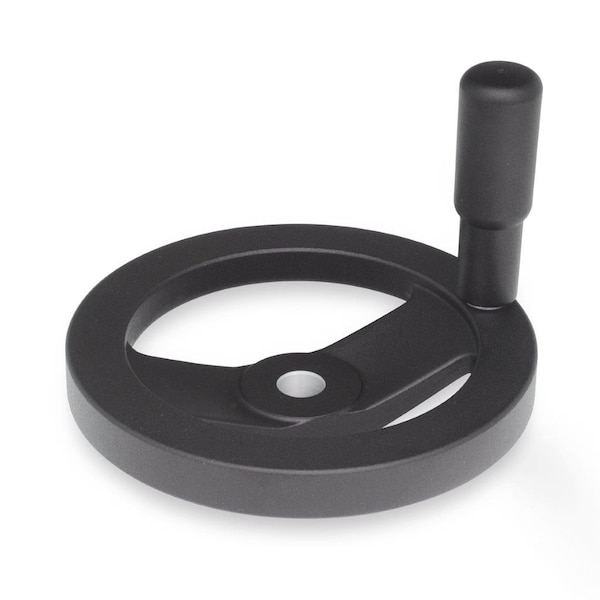 J.W. Winco JW Winco GN324-200-B18-R 2-Spoked Handwheel - 324-200-B18-R