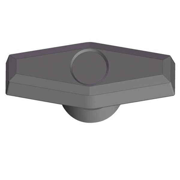 Innovative Components T Knob, 1/4-20 Thread Size, 1"L, Blind Tap, Steel - GN4C----T5-B-21