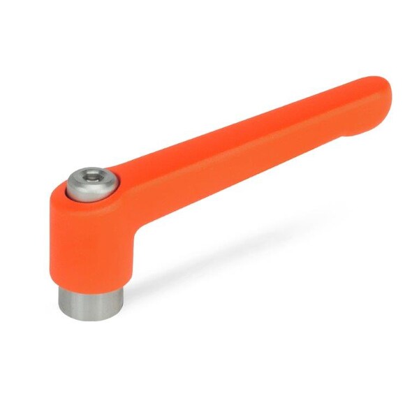 J.W. Winco GN300.1-63-M8-OS Adjustable Lever Stainless Steel - 8NA07O