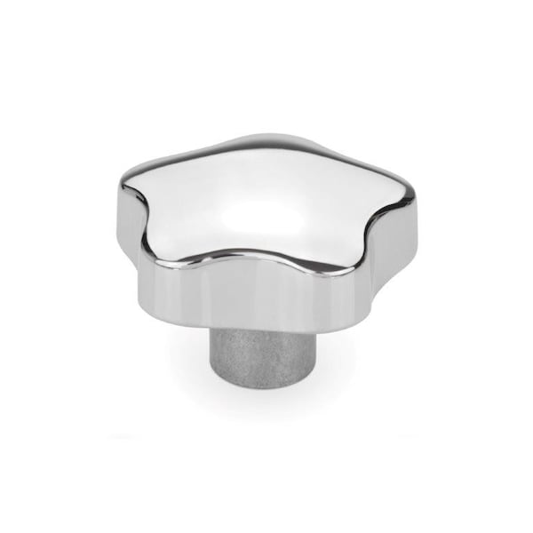 J.W. Winco GN5336-60-B12-C-PL Hand Knob - 12MC52/CPO