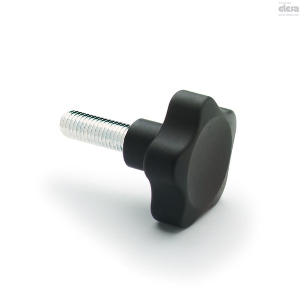 Elesa Zinc-plated steel threaded stud, VC.692/50 p-M10x20 - VC.692-P
