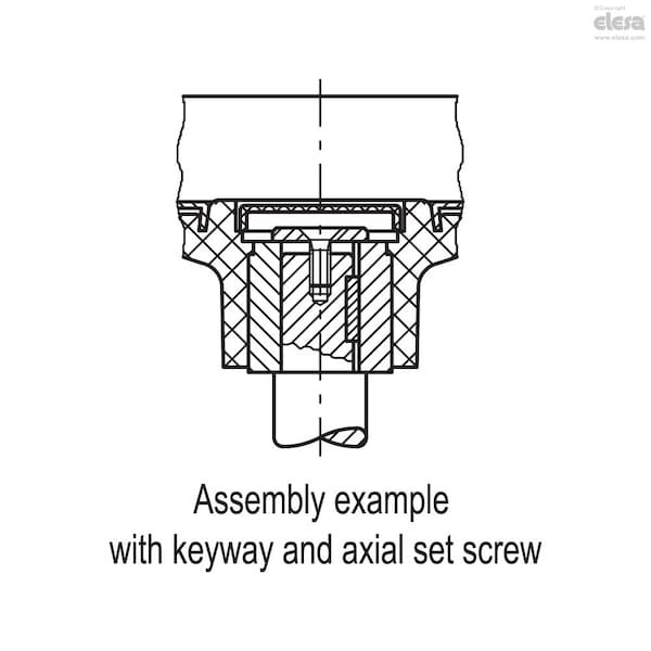 Elesa Fold-away handle, VDT.160+IR A-12 - VDT+IR