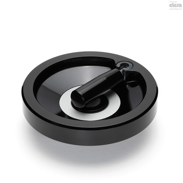 Elesa Fold-away handle, solid hub, VDN.150 FP+IR - VDN.FP+IR