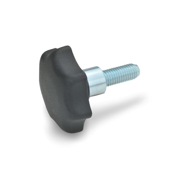 J.W. Winco GN6336.4-TE-32-M6-35 Star Knob - 6336.4-TE-32-M6-35