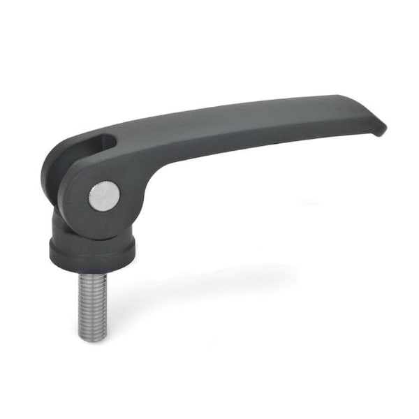 J.W. Winco GN927.4-101-M8-30-B-B Clamping Lever - 927.4-101-M8-30-B