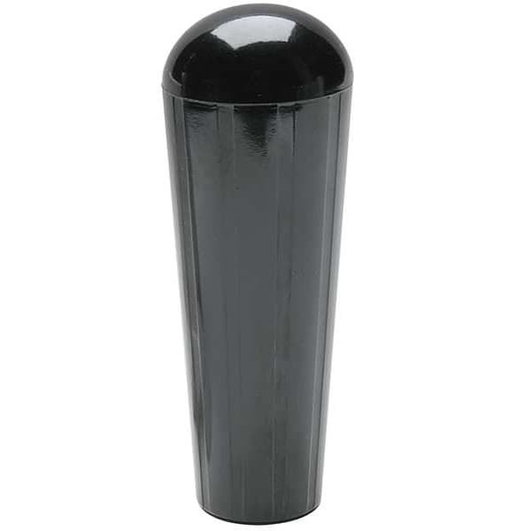 Davies Fluted Tapered Knob, 3/8-16 Thread Size, 4.95"L, HR Phenolic - 0730-H